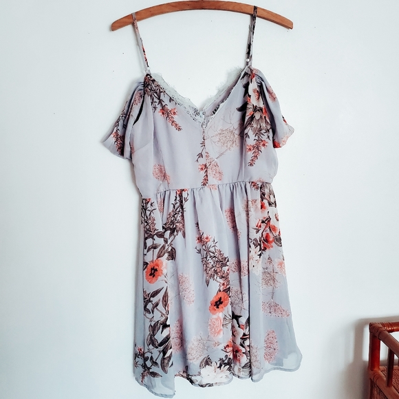 Lulu's Verona off the shoulder mini dress - Picture 3 of 7